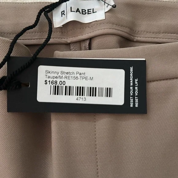 NWT R Label taupe pant - Picture 5 of 6